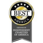 Graphic for Best in America independent charities
