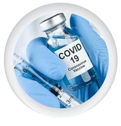 Covid vaccine facts icon