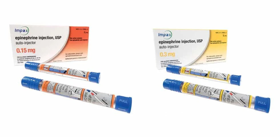 Photo of Epinephrine auto-injector generic of Adreneclick